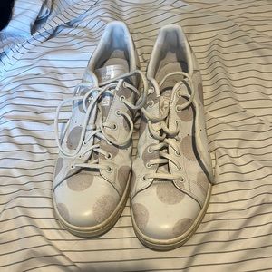 Limited edition Adidas Stan Smith polka dot reflective shoes